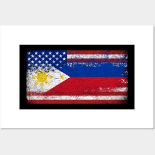 Filipino American Heritage Flag Posters and Art